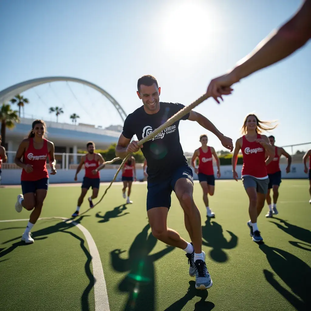 Modern office workspace